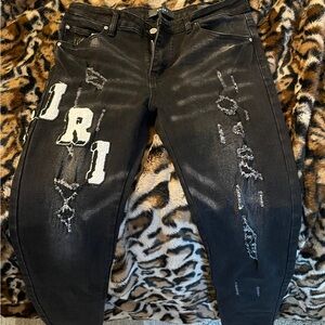 AMIRI Skinny Jeans
Reason for sale-The jeans are 28 rather than 38 in size.